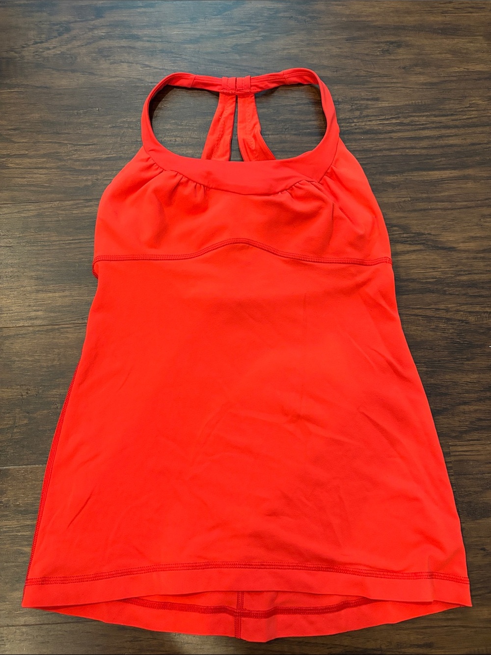 lululemon athletica Red Racerback Tank